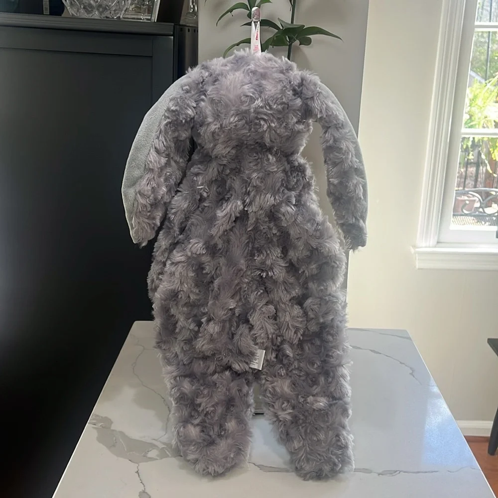 Petlou Floppy Rabbit Stuffingless Floppy Plush Squeak Chew Dog Toy 19” NEW